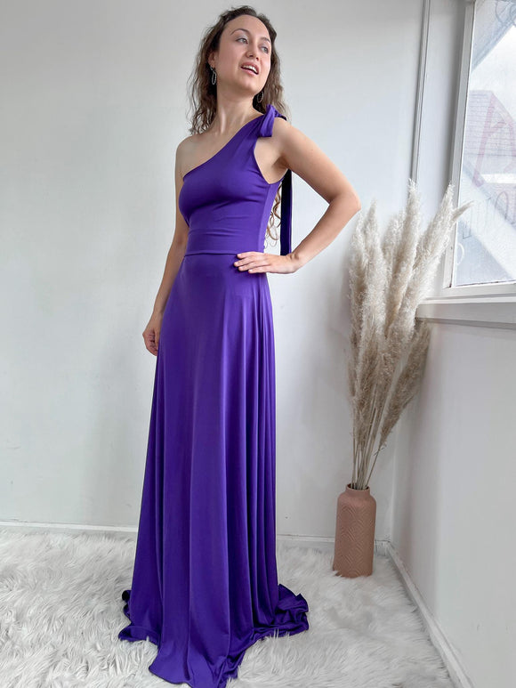 VESTIDO AURORA MORADO - Ké Mona Ké Mona