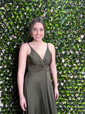 VESTIDO PÍA VERDE MUSGO - Ké Mona Ké Mona